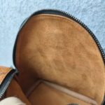 MCM Backpack/Sling Bag Brown Visetos Coated Canvas With Leather And Black Hardware #RESE-1 - Image 25