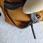 MCM Backpack/Sling Bag Brown Visetos Coated Canvas With Leather And Black Hardware #RESE-1 - Image 19