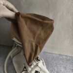 Tods Tote White Calf Leather with Black Hardware #OORU-12 - Image 32