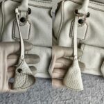 Tods Tote White Calf Leather with Black Hardware #OORU-12 - Image 25