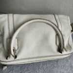 Tods Tote White Calf Leather with Black Hardware #OORU-12 - Image 20