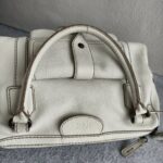 Tods Tote White Calf Leather with Black Hardware #OORU-12 - Image 21