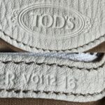 Tods Tote White Calf Leather with Black Hardware #OORU-12 - Image 27