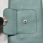 Tods Wallet Blue Leather with Silver Hardware #RERL-5 - Image 17