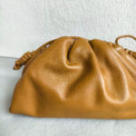 Bottega Veneta Mini Pouch Clutch/Crossbody Bag Brown Leather with Gold Hardware #RLUS-1 - Image 6