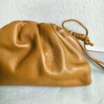 Bottega Veneta Mini Pouch Clutch/Crossbody Bag Brown Leather with Gold Hardware #RLUS-1 - Image 7