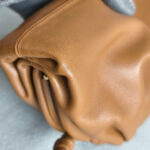 Bottega Veneta Mini Pouch Clutch/Crossbody Bag Brown Leather with Gold Hardware #RLUS-1 - Image 19