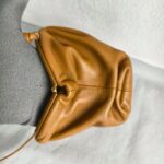 Bottega Veneta Mini Pouch Clutch/Crossbody Bag Brown Leather with Gold Hardware #RLUS-1 - Image 10