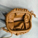 Bottega Veneta Mini Pouch Clutch/Crossbody Bag Brown Leather with Gold Hardware #RLUS-1 - Image 29