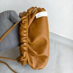 Bottega Veneta Mini Pouch Clutch/Crossbody Bag Brown Leather with Gold Hardware #RLUS-1 - Image 24