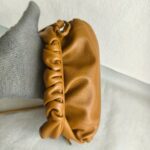 Bottega Veneta Mini Pouch Clutch/Crossbody Bag Brown Leather with Gold Hardware #RLUS-1 - Image 25