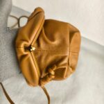 Bottega Veneta Mini Pouch Clutch/Crossbody Bag Brown Leather with Gold Hardware #RLUS-1 - Image 26