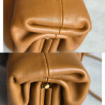 Bottega Veneta Mini Pouch Clutch/Crossbody Bag Brown Leather with Gold Hardware #RLUS-1 - Image 20