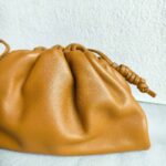 Bottega Veneta Mini Pouch Clutch/Crossbody Bag Brown Leather with Gold Hardware #RLUS-1 - Image 5