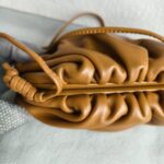 Bottega Veneta Mini Pouch Clutch/Crossbody Bag Brown Leather with Gold Hardware #RLUS-1 - Image 12