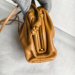 Bottega Veneta Mini Pouch Clutch/Crossbody Bag Brown Leather with Gold Hardware #RLUS-1 - Image 9