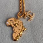 Chanel African Continent Necklace #RLKC-8 - Image 3