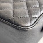 Chanel CC Vanity Case Black Calf Leather with Gold Hardware #RLKK-2 - Image 17