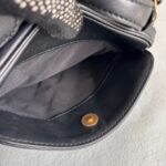 Chanel CC Vanity Case Black Calf Leather with Gold Hardware #RLKK-2 - Image 31