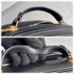 Chanel CC Vanity Case Black Calf Leather with Gold Hardware #RLKK-2 - Image 21