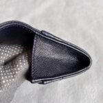 Chanel Card Holder Navy Blue Grained Calfskin with Silver Hardware #RLCR-5 - Image 8