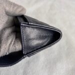 Chanel Card Holder Navy Blue Grained Calfskin with Silver Hardware #RLCR-5 - Image 9