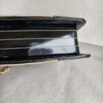 Chanel Vintage Flap Black/beige Calfskin with Patent Leather and Gold Hardware #RECE-3 - Image 17