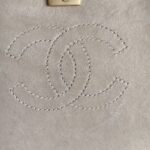 Chanel Vintage Flap Black/beige Calfskin with Patent Leather and Gold Hardware #RECE-3 - Image 24