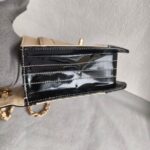 Chanel Vintage Flap Black/beige Calfskin with Patent Leather and Gold Hardware #RECE-3 - Image 10