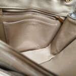 Chanel Vintage Flap Black/beige Calfskin with Patent Leather and Gold Hardware #RECE-3 - Image 32