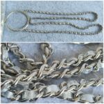 Chanel WOC Wallet On Chain Metallic Silver Lambskin with Silver Hardware #RLKO-2 - Image 15