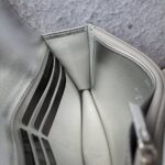 Chanel WOC Wallet On Chain Metallic Silver Lambskin with Silver Hardware #RLKO-2 - Image 27