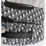 Dior Travel Suitcase Medium Grey/Black Oblique Jacquard Canvas with Leather and Black Hardware #RLLT-6 - Image 14