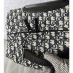 Dior Travel Suitcase Medium Grey/Black Oblique Jacquard Canvas with Leather and Black Hardware #RLLT-6 - Image 13