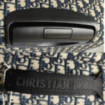 Dior Travel Suitcase Medium Grey/Black Oblique Jacquard Canvas with Leather and Black Hardware #RLLT-6 - Image 29