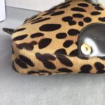 Dior Vintage Malice Bag Leopard Print Pony Hair with Gold Hardware #GULLY-1 - Image 11