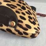Dior Vintage Malice Bag Leopard Print Pony Hair with Gold Hardware #GULLY-1 - Image 12