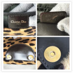 Dior Vintage Malice Bag Leopard Print Pony Hair with Gold Hardware #GULLY-1 - Image 20