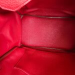 Hermes Birkin 35cm Red Clemence Leather with Gold Plated Hardware #RLUK-1 - Image 44