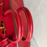 Hermes Birkin 35cm Red Clemence Leather with Gold Plated Hardware #RLUK-1 - Image 24