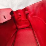 Hermes Birkin 35cm Red Clemence Leather with Gold Plated Hardware #RLUK-1 - Image 38