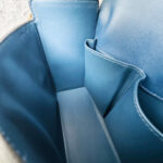 Hermes Cinhetic 18 Deep Blue Veau Madame with Palladium/Gold Plated Hardware #RERC-4 - Image 29