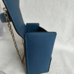 Hermes Cinhetic 18 Deep Blue Veau Madame with Palladium/Gold Plated Hardware #RERC-4 - Image 20