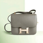 Hermes Constance 24cm Etoupe Epsom Leather with Gold Plated Hardware #RERC-2