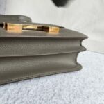 Hermes Constance 24cm Etoupe Epsom Leather with Gold Plated Hardware #RERC-2 - Image 10