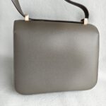 Hermes Constance 24cm Etoupe Epsom Leather with Gold Plated Hardware #RERC-2 - Image 3