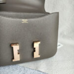 Hermes Constance 24cm Etoupe Epsom Leather with Gold Plated Hardware #RERC-2 - Image 22