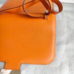 Hermes Constance 24cm III Apricot Evercolor Leather with Palladium Hardware Bag #RLCL-1 - Image 4