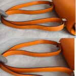 Hermes Constance 24cm III Apricot Evercolor Leather with Palladium Hardware Bag #RLCL-1 - Image 14