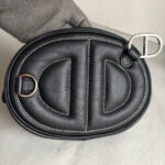 Hermes In-The -Loop Verso Belt Bag/Clutch Black Swift Leather with Palladium Plated Hardware #RLCL-2 - Image 4
